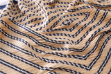 TSE STRIPE PLEATED SCARF